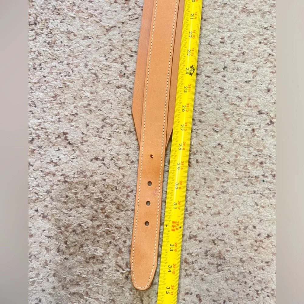 Guess tan leather wide‎ waist snatcher Belt Y2K boho women small retro western